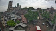 Archived image Webcam Neuss: View at the Quirinus Church 09:00