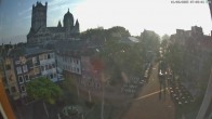 Archiv Foto Webcam Marktplatz Neuss - Quirinus Münster 06:00