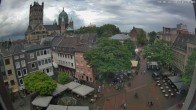 Archiv Foto Webcam Marktplatz Neuss - Quirinus Münster 15:00