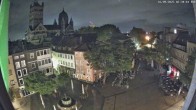Archived image Webcam Neuss: View at the Quirinus Church 01:00