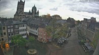 Archiv Foto Webcam Marktplatz Neuss - Quirinus Münster 07:00