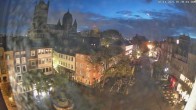 Archiv Foto Webcam Marktplatz Neuss - Quirinus Münster 05:00