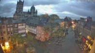 Archived image Webcam Neuss: View at the Quirinus Church 07:00