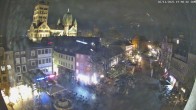 Archiv Foto Webcam Marktplatz Neuss - Quirinus Münster 17:00