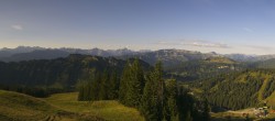 Archived image Webcam Grasgehren: Panoramic view over the ski resort 07:00