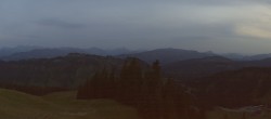 Archived image Webcam Grasgehren: Panoramic view over the ski resort 19:00
