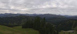 Archiv Foto Webcam Panoramablick Skigebiet Grasgehren 08:00
