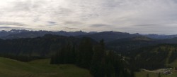 Archiv Foto Webcam Panoramablick Skigebiet Grasgehren 11:00