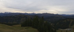 Archiv Foto Webcam Panoramablick Skigebiet Grasgehren 07:00