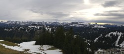 Archiv Foto Webcam Panoramablick Skigebiet Grasgehren 13:00