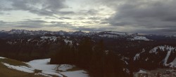 Archiv Foto Webcam Panoramablick Skigebiet Grasgehren 17:00