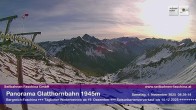 Archiv Foto Webcam Bergstation Glatthornbahn 07:00