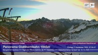 Archiv Foto Webcam Bergstation Glatthornbahn 06:00