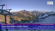 Archiv Foto Webcam Bergstation Glatthornbahn 13:00