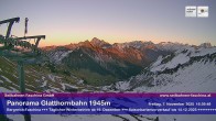 Archiv Foto Webcam Bergstation Glatthornbahn 15:00