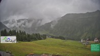 Archiv Foto Webcam Damüls: Hertehof 13:00