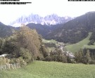 Archived image Webcam Villnöss - View St. Magdalena 17:00