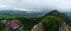 Archiv Foto Webcam Pfronten: Blick von der Burgruine Falkenstein 07:00