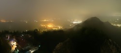 Archived image Webcam View of Falkenstein Castle 03:00