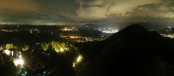 Archiv Foto Webcam Pfronten: Blick von der Burgruine Falkenstein 21:00