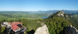 Archived image Webcam View of Falkenstein Castle 15:00