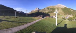 Archiv Foto Webcam Val d&#39;Isère: Übungspisten im Tal 07:00