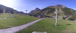 Archiv Foto Webcam Val d&#39;Isère: Übungspisten im Tal 11:00