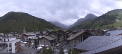 Archiv Foto Webcam Val d&#39;Isère Dorf 13:00