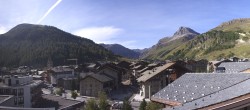 Archiv Foto Webcam Val d&#39;Isère Dorf 09:00