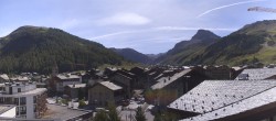 Archiv Foto Webcam Val d&#39;Isère Dorf 13:00