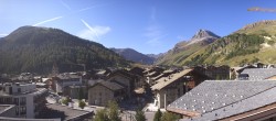 Archived image Webcam Val d&#39;Isère Village 09:00