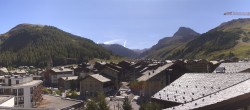 Archived image Webcam Val d&#39;Isère Village 13:00
