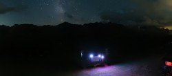 Archiv Foto Webcam Val d&#39;Isère: Rocher de Bellevarde 23:00