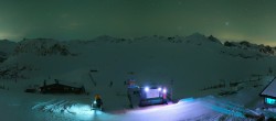 Archiv Foto Webcam Val d&#39;Isère: Rocher de Bellevarde 01:00