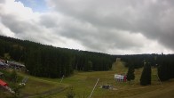 Archiv Foto Webcam Skischulgelände in Klinovec 13:00
