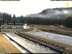 Archiv Foto Webcam Pokljuka: Blick ins Biathlonstadion 07:00