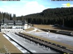 Archiv Foto Webcam Pokljuka: Blick ins Biathlonstadion 09:00