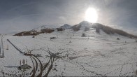 Archiv Foto Webcam Sestriere: Ziel Weltcupstrecke und Kinderland Jolly 09:00