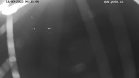 Archiv Foto Webcam Biathlon Arena Nové Město - Blick zum Schießstand 03:00