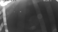 Archiv Foto Webcam Biathlon Arena Nové Město - Blick zum Schießstand 23:00