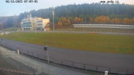Archiv Foto Webcam Biathlon Arena Nové Město - Blick zum Schießstand 06:00