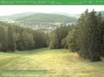 Archived image Webcam Ski piste at Knüllfeld 17:00