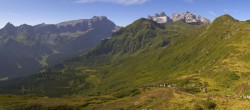Archived image Webcam 360 Grad Rätikon cable car Golm, Montafon 09:00