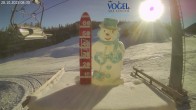 Archived image Webcam Snow Depth Vogel Ski Center 07:00