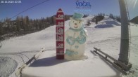 Archived image Webcam Snow Depth Vogel Ski Center 09:00