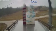 Archiv Foto Webcam Neuschnee Vogel Ski Center 09:00
