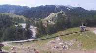 Archived image Webcam Upper station cable car Vogel 04:00
