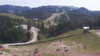 Archived image Webcam Upper station cable car Vogel 08:00