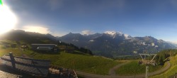 Archiv Foto Webcam Mittelstation Käserstatt Meiringen Hasliberg 08:00