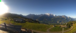 Archived image Webcam Kaeserstatt Roundshot Meiringen Hasliberg 08:00